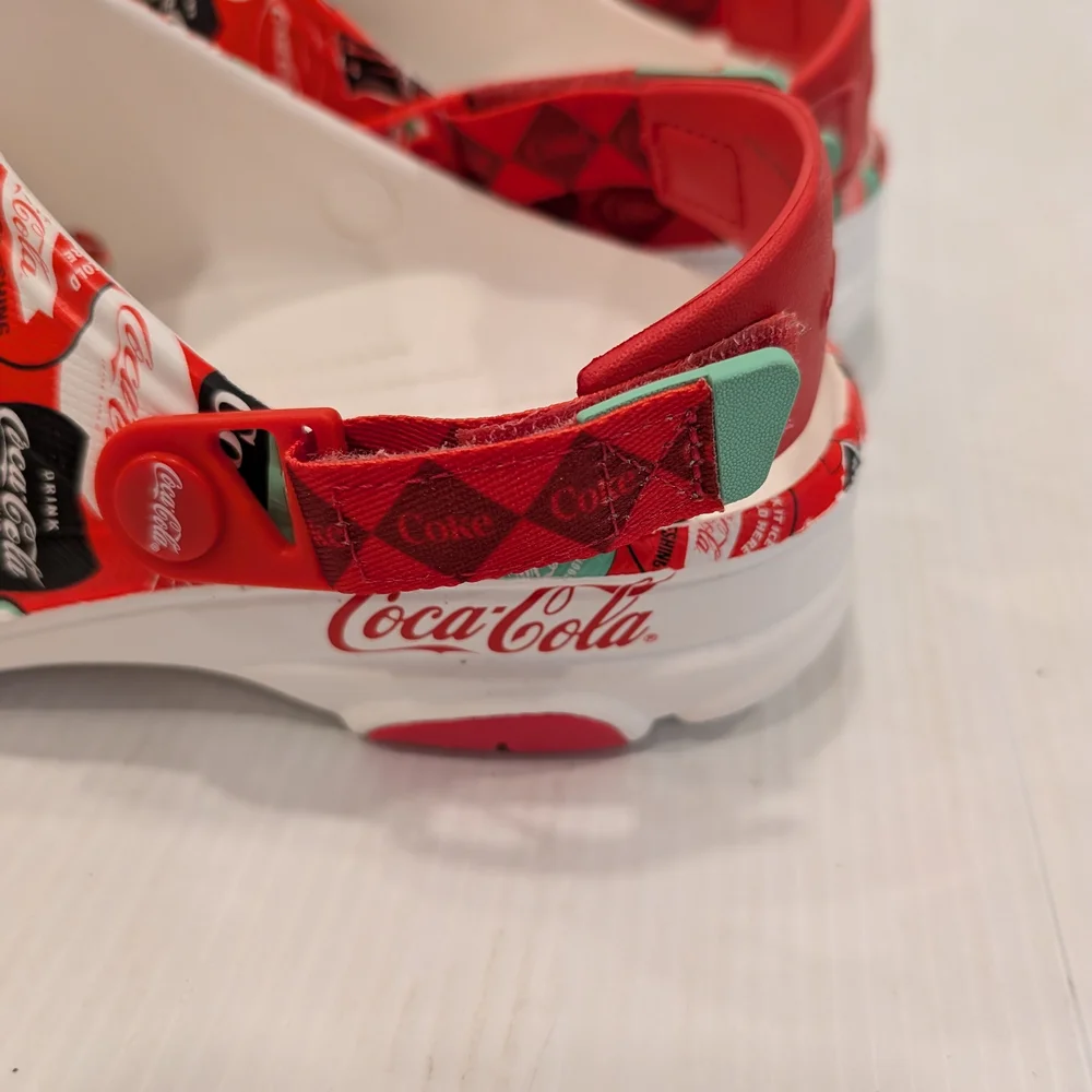 CROCS Coca Cola All Terrain Red Novelty Print Men's Women's Clogs